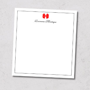 Neon Red Bow Border Script Custom Name Script Notepad