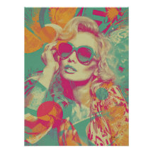 Neon Retro Muse
