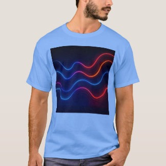 Neon Retro Wave Pattern boy T-Shirt