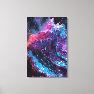 Neon Reverie Canvas Print