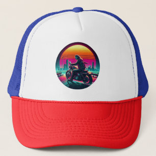 Neon Rider Trucker Hat