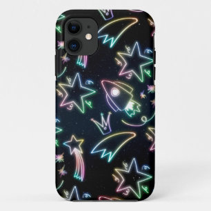 neon rocket star   Case-Mate iPhone case
