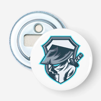 Neon Ronin: Shadow Blade Crest Bottle Opener