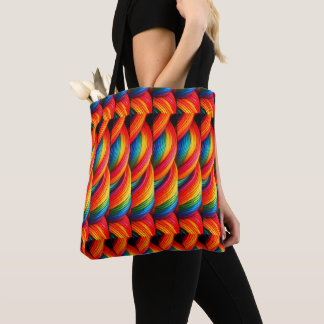Neon Rope Tote Bag
