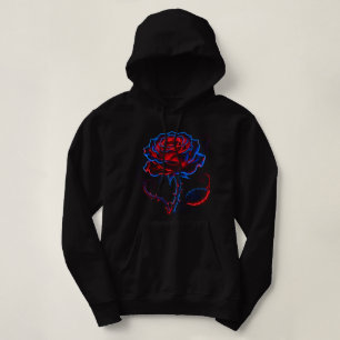 Neon Rose Hoodie