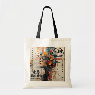 NEON ROSE TOTE BAG