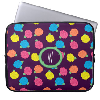 Neon Roses Laptop Sleeve