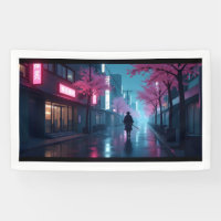 Neon Samurai Nights – Retro Anime Tokyo Art