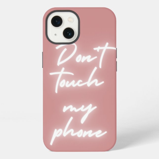  Neon Script Phone Case phone case (Back)