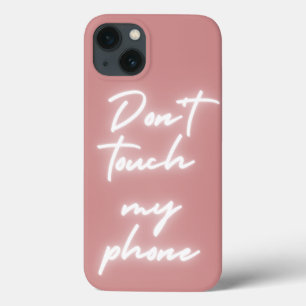 Neon Script Phone Case phone case