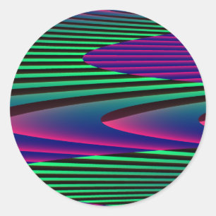 Neon Seas Stickers