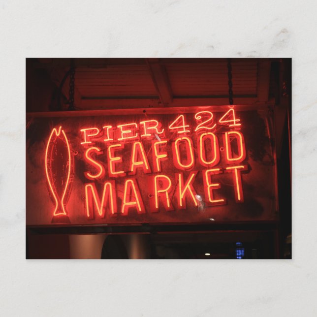 Neon Sign #2 Postcard (Front)