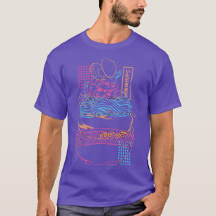 Neon Sign Noodles Ramen by Tobe Fonseca T-Shirt