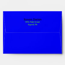 NEON SIGNS Bar Bat Mitzvah Customisable Envelope