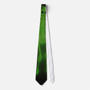 Neon Skelton Tie