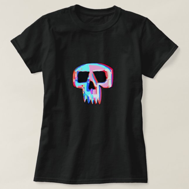 Neon Skull T-Shirt (Design Front)