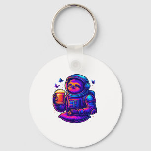 Neon Sloth � Don�t Hurry Essential T-Shirt Key Ring