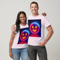 Neon Smile: Bright Happy Glow Design
