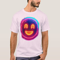 Neon Smile: Bright Happy Glow Design