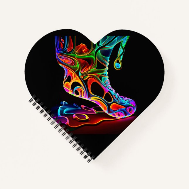 Neon Sneaker Notebook (Front)