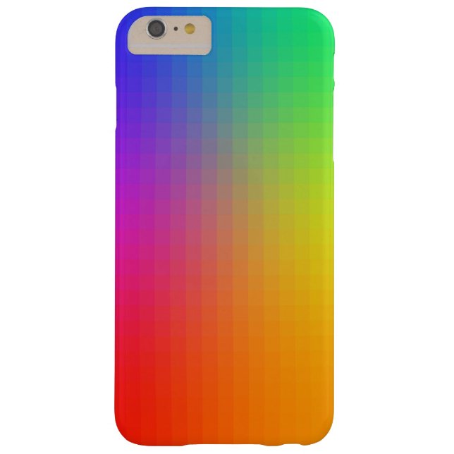 Neon Spectrum iPhone 6 Plus Case - PIXEL Edition (Back)