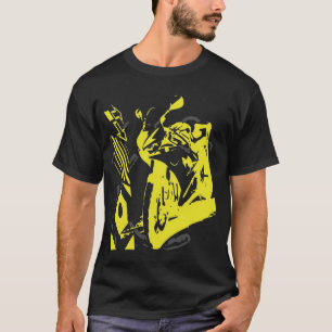 Neon Speed Rider motorcycle T-Shirt
