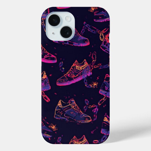 Neon Spunk Case-Mate iPhone Case (Back)
