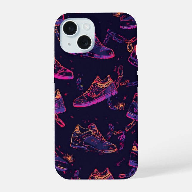 Neon Spunk iPhone 15 Case (Back)
