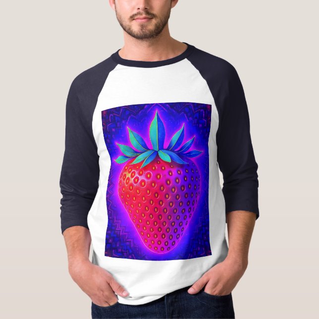 NEON STRAWBERRY T-Shirt (Front)