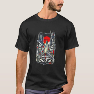 Neon Streets of Tokyo-japan T-Shirt