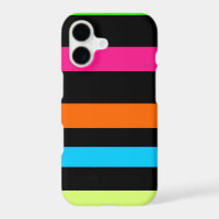 Neon Stripes Pattern