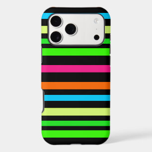 Neon Stripes Pattern