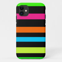 Neon Stripes Pattern