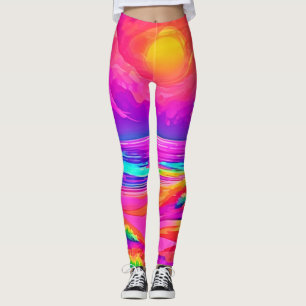 Neon Sun & Beach Bliss Leggings