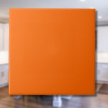 Neon Sunset Orange Solid Colour | Classic | Elegan Tile<br><div class="desc">Neon Sunset Orange Solid Colour | Classic | Elegant | Trendy | Stylish | Gift</div>