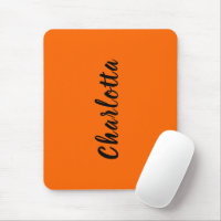 Neon Sunset Orange Solid Colour Custom Personalise