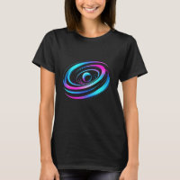 Neon Swirl Dreamscape T-Shirt