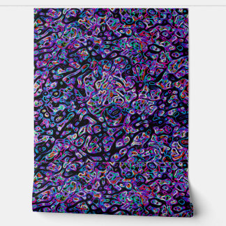 Neon Symphony Design Wallpaper