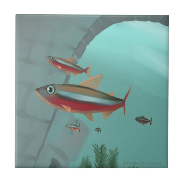 Neon Tetra Tile (Front)