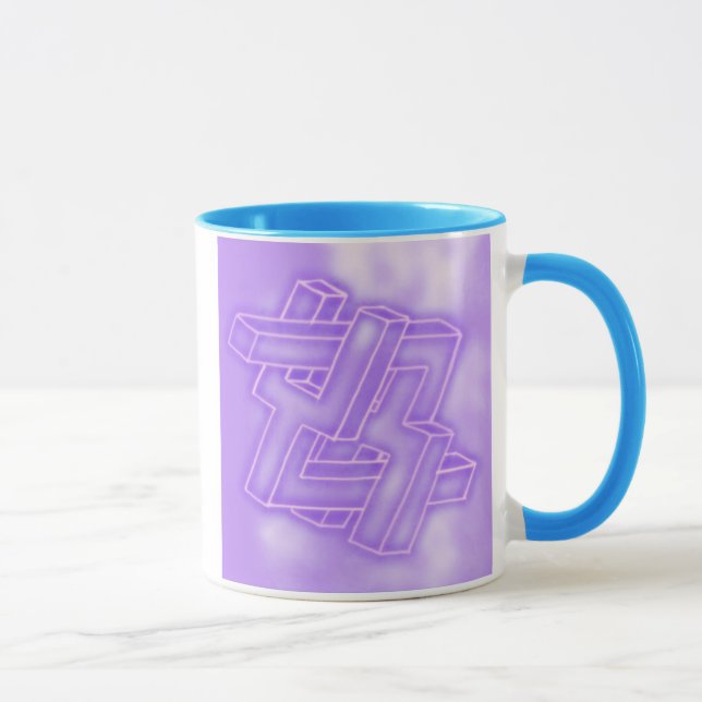Neon Too Wise mug (Right)