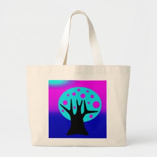 Neon Tree Tote Bag