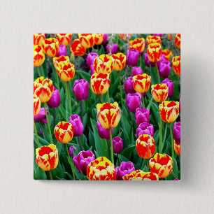 Neon Tulip Pin