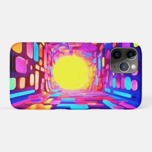 Neon Tunnel: Psychedelic Journey Case-Mate iPhone Case
