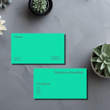 Neon Turquoise