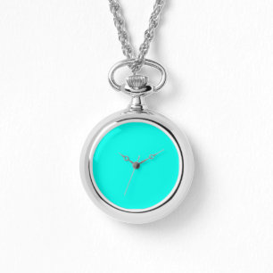 Neon Turquoise Solid Colour   Classic Watch