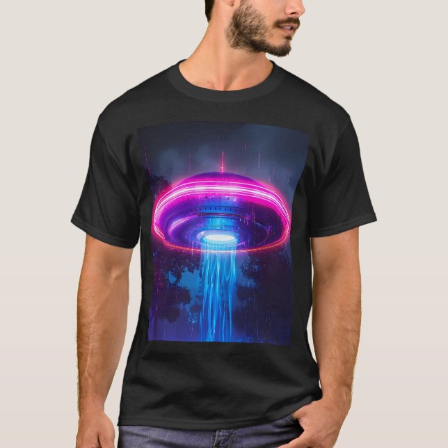 Neon Ufo T-Shirt (Front)