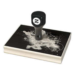 Neon Unicorn  Rubber Stamp