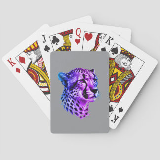Neon Velocity Playing Cards