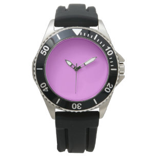 Neon Violet Solid Colour Classic Watch