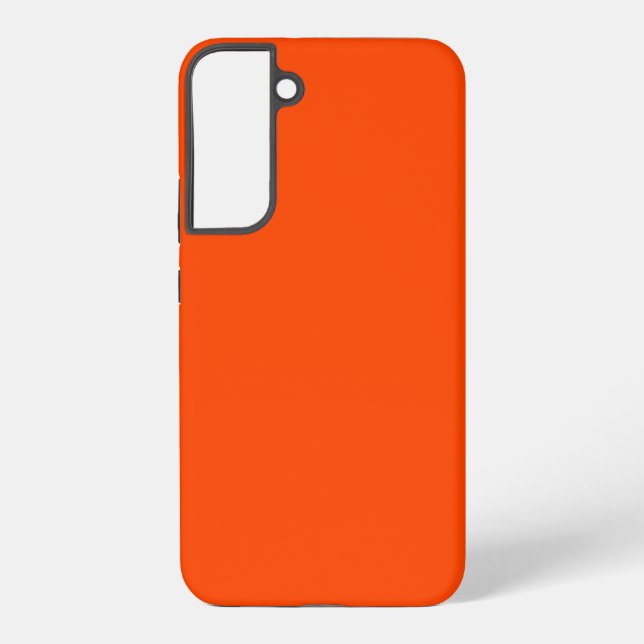 Neon, Vivid Orange Cornhole Set Samsung Galaxy S22+ Case (Back)